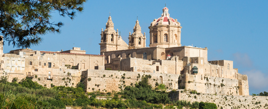 Mdina middelalderbyen Malta